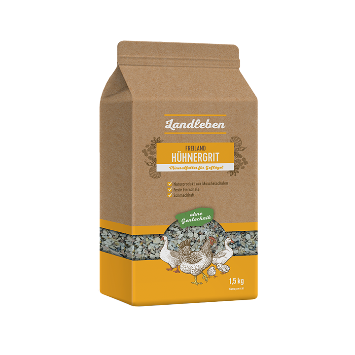 Landleben Freiland Mineralgrit